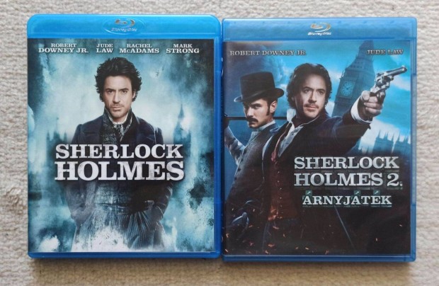 Sherlock Holmes 1-2 blu-ray blu ray film