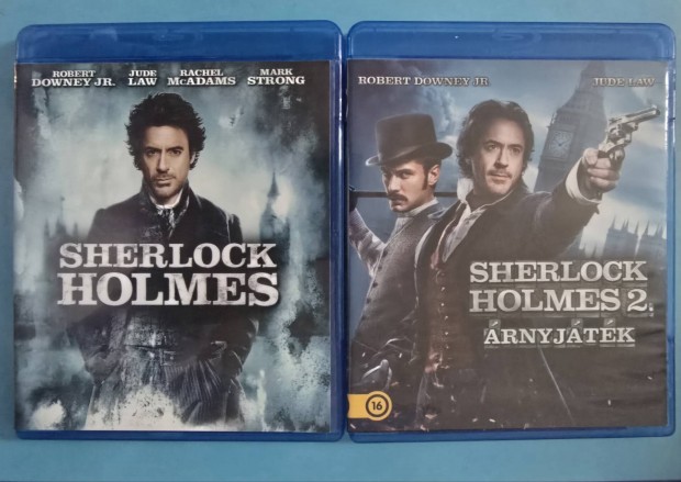 Sherlock Holmes 1,2rsz blu-ray