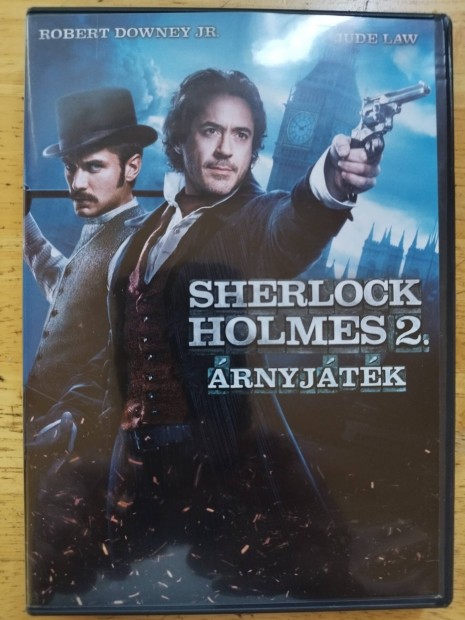 Sherlock Holmes 2 - rnyjtk dvd Robert Downey Jr 