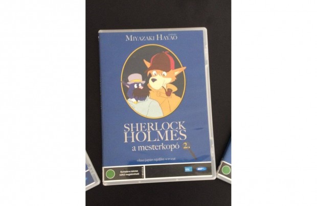 Sherlock Holmes A mesterkop 2. DVD Miyazaki Hayao film