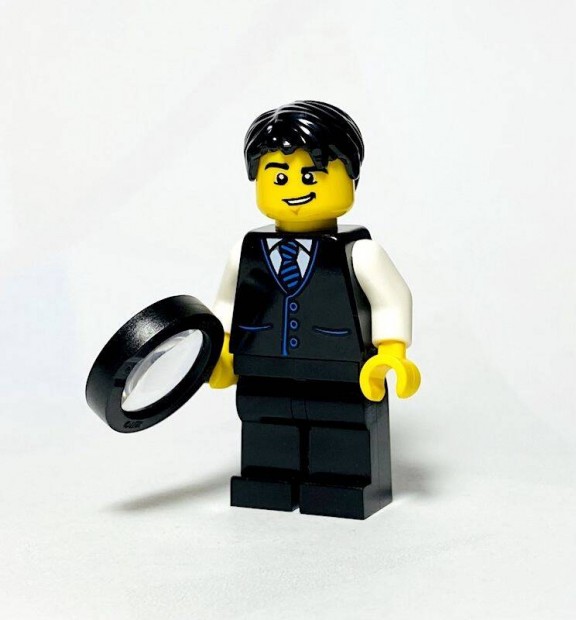 Sherlock Holmes Eredeti LEGO egyedi minifigura - Detektv - j