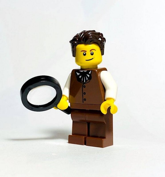 Sherlock Holmes Eredeti LEGO egyedi minifigura - Detektv - j