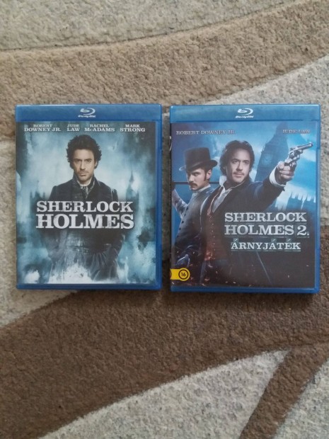 Sherlock Holmes + Sherlock Holmes 2. - rnyjtk (2 BD)