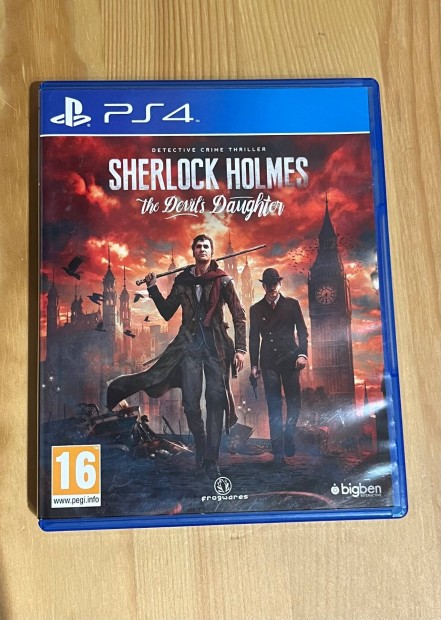 Sherlock Holmes - The Devils Daughter ps4 jtk