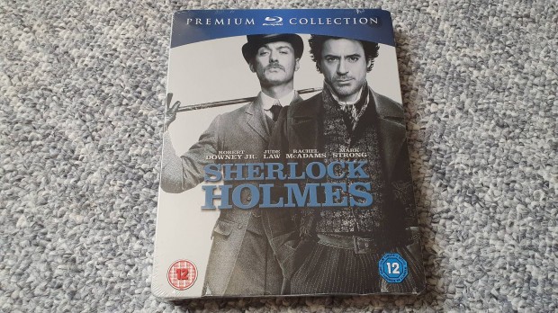 Sherlock Holmes blu-ray steelbook (j fmdobozos kiads, csere is)