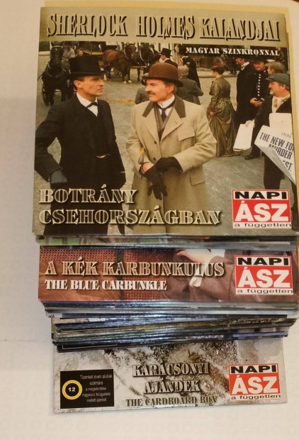 Sherlock Holmes kalandjai 31 db rsz Napi sz dvd