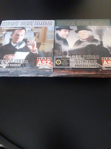 Sherlock Holmes kalandjai VCD 36 db