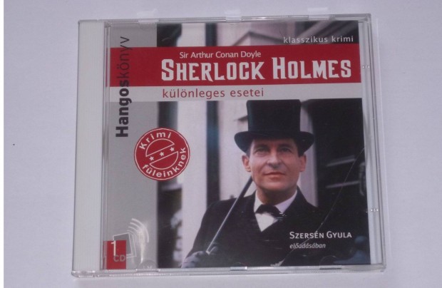 Sherlock Holmes klnleges esetei hangosknyv MP3CD