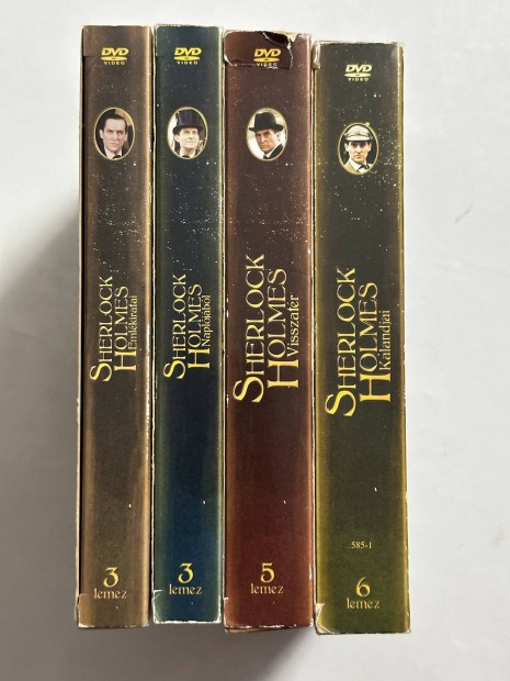 Sherlock Holmes sorozat 17lemezes) dvd