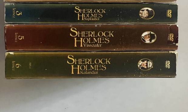 Sherlock Holmes sorozat (digipack 14lemezes) dvd