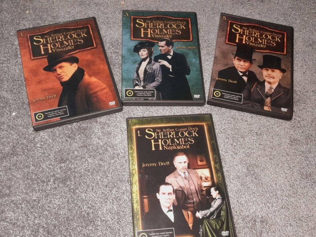 Sherlock Holmes visszatr 1. 3. 5. DVD + Sherlock Holmes napljbl