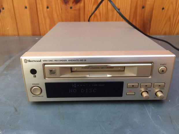 Sherwood Andante MD III Mini Disc Recorder