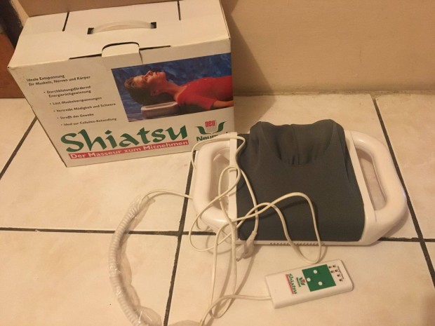 Shiatsu elektromos masszzs kszlk