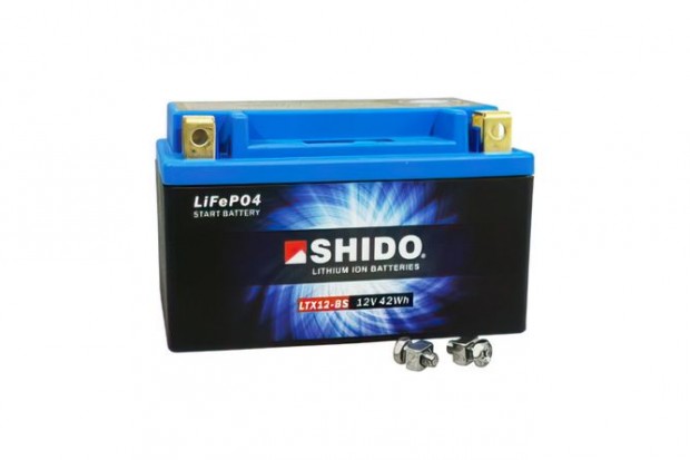 Shido 12V 4 Ah LTX12-BS ltium-ion hasznlatra ksz akkumultor