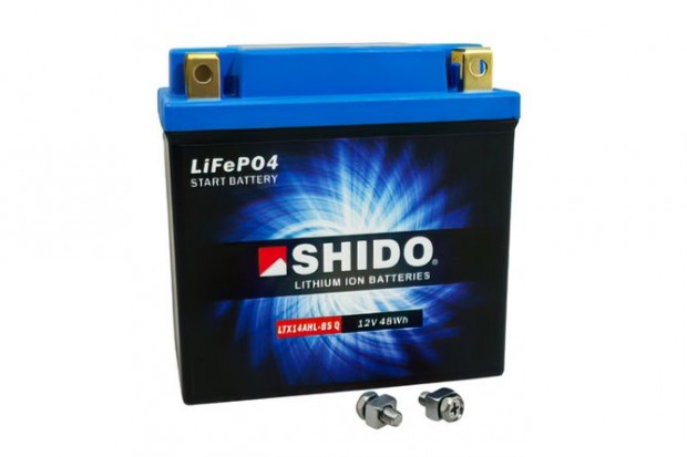 Shido 12V 4 Ah LTX14-BS ltium-ion hasznlatra ksz akkumultor