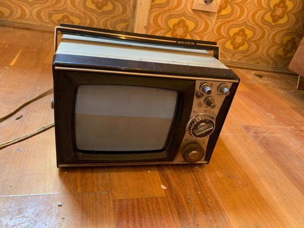 Shiljalis 401 DS TV retró szovjet mini televízió - retró tévé készülék
