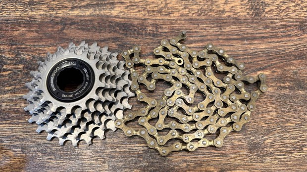 Shimano 600 racsni és lánc
