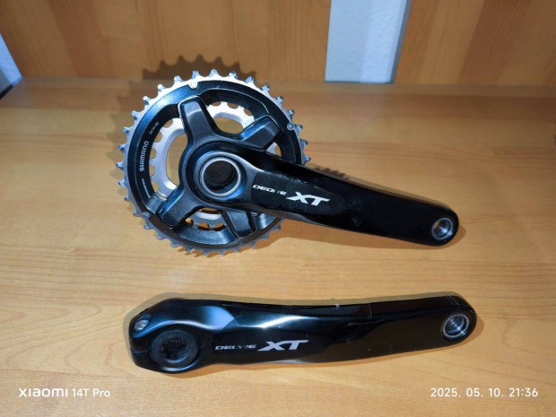 Shimano Deore XT FC-M8000-2 hajtómű 2x11, 24/34T - újszerű