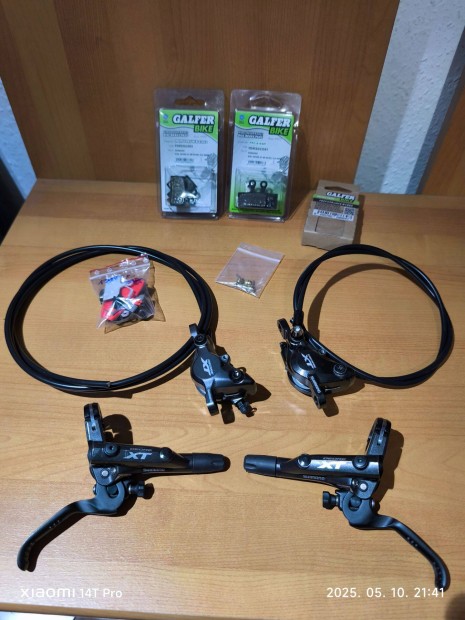 Shimano Deore XThidraulikus fékek+váltókarok - újszerű