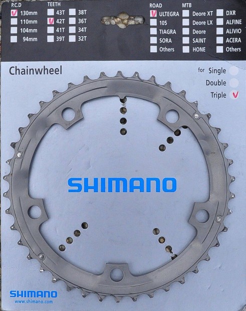 Shimano FC-6500 lnctnyr 42T