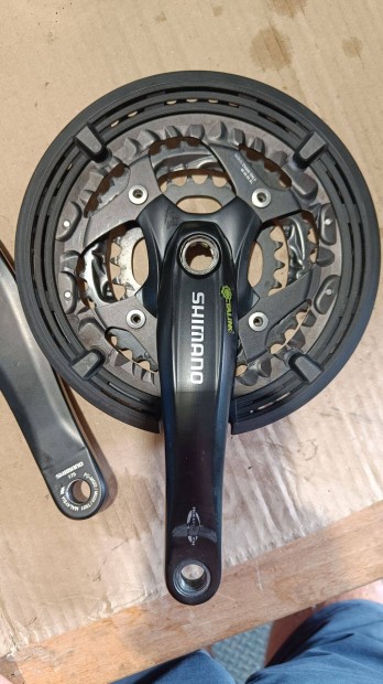 Shimano FC-T521 Octalink hajtm + kzptengely monoblokk