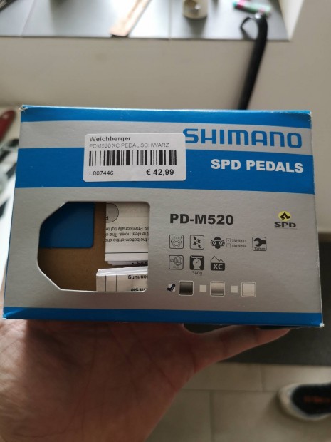 Shimano PD-M520XC patent pedl