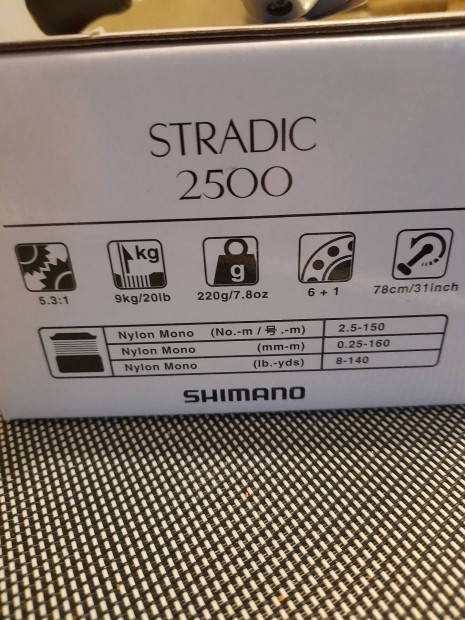 Shimano Stradic 2500 petget ors