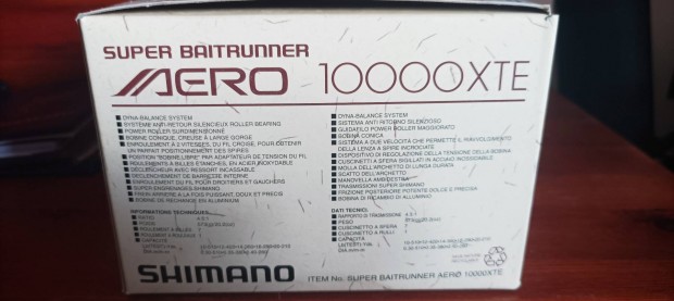 Shimano Super Baitrunner Aero10000Xte