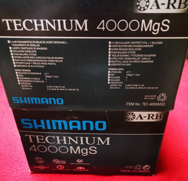 Shimano Technium Mgs 4000 Japn orsk eladk! 