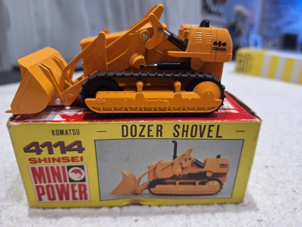 Shinsei mini power 4114 Komatsu Dozer Shovel 1:53 No.14