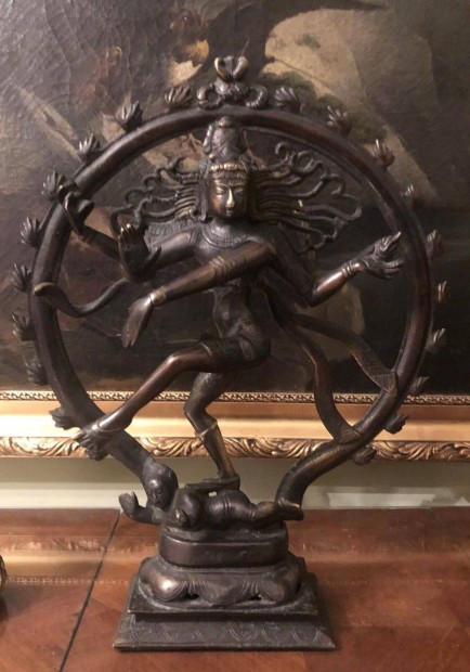 Shiva bronz szobor! 50. Cm