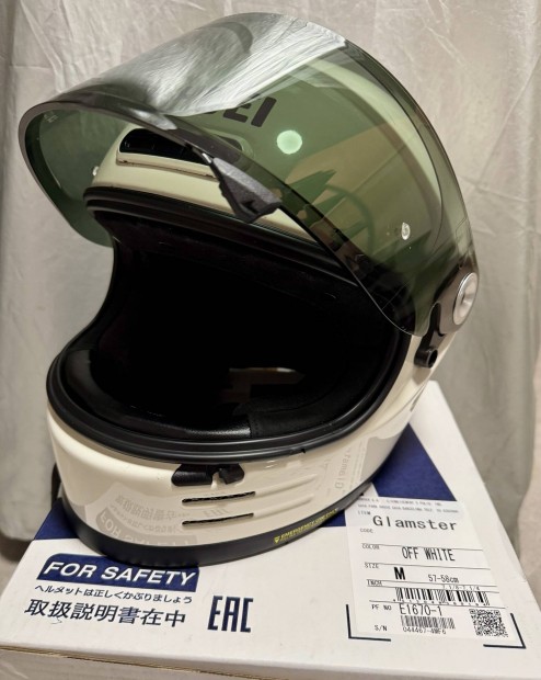 Shoei Glamster M-es fehr buksisak