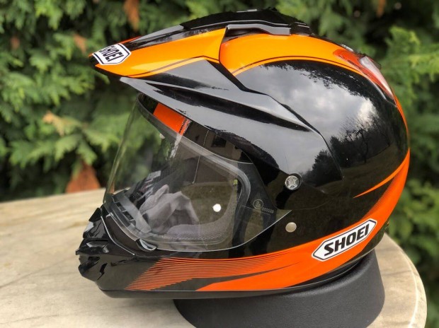 Shoei Hornet DS bukósisak XL-es, KTM enduro, MX. Ingyen Foxpost!