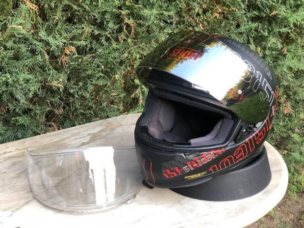Shoei Nxr Permutation bukósisak L-es, matt fekete. Ingyen Foxpost!