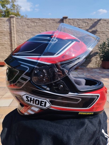 Shoei Nxr Valkyrie fnyes piros/fekete XS-S jser sisak