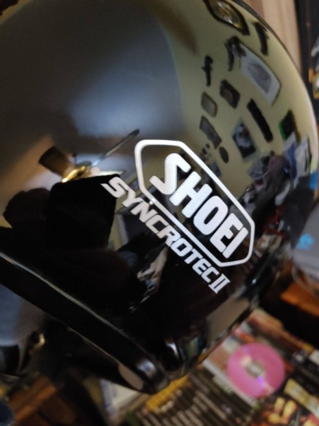 Shoei Syncrotec II. motoros bukósisak fellelt állapotban