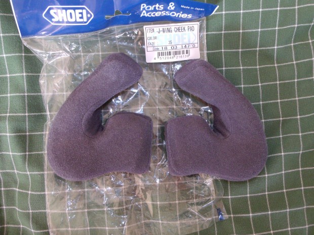 Shoei arcp�rna Multitec J-Wing RJ Platinum-R buk�sisak 39mm