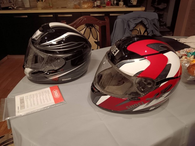 Shoei buksisakok jak, eredeti japn sisakok. 