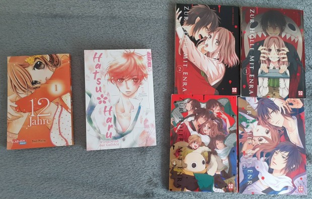 Shojo manga knyvek