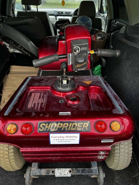 Shoprider elektromos rokkant kocsi