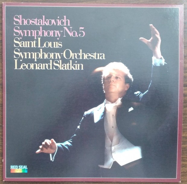 Shostakovich - Symphony No. 5 - Slatkin - RCA LP