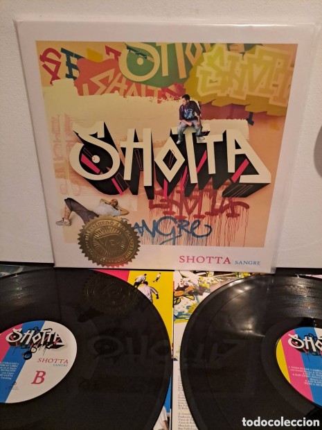 Shotta Sangre spanyol hip hop vinyl j bontatlan 2LP