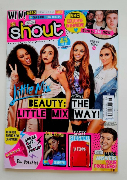 Shout angol nyelv pop magazin 2018/4
