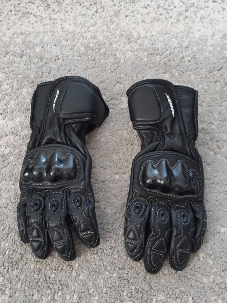 Shox Track bőrkesztyű, motoros kesztyű L-es méret