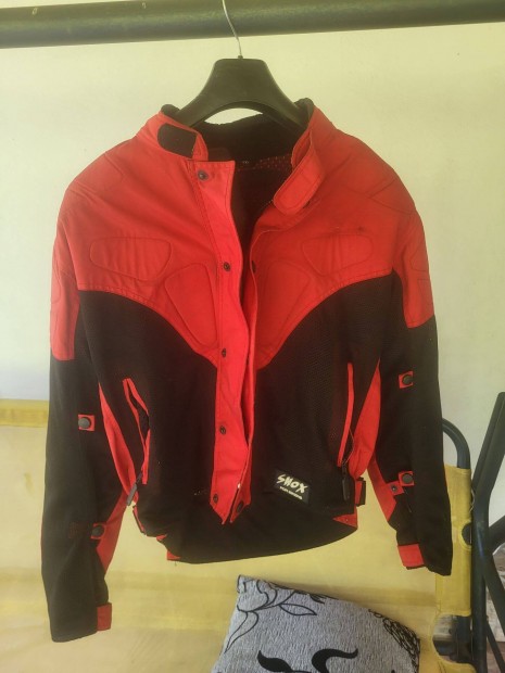 Shox nyári motoros dzseki XXL, hálós, szellőzős!