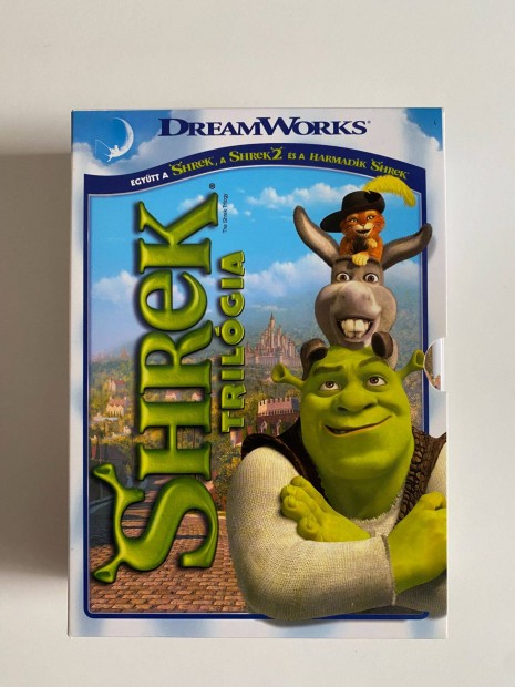 Shrek 1-3 trilgia Shrek2 Harmadik Shrek DVD film gyerek