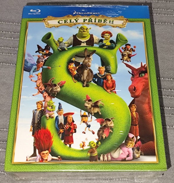 Shrek 1-4.  Dszdobozos gyjtemny (Blu-ray) 