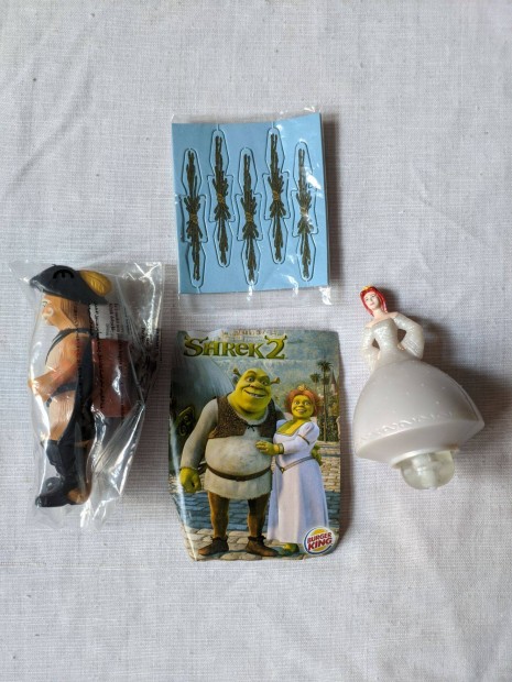 Shrek 2 Burger King figurák