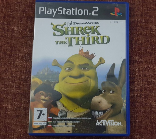Shrek the Thild Playstation 2 eredeti lemez elad ( 4000 Ft )