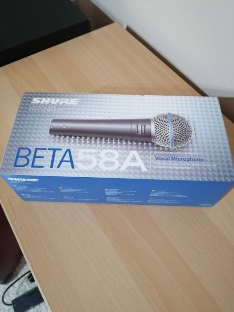 Shure Beta58A Mikrofon prban is!